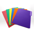 File Folder Color 1/3 Cut Letter Size (6/Pack)