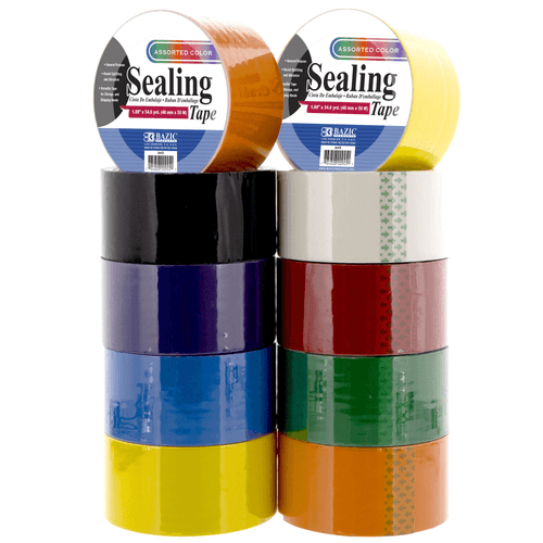 1.88" x 54.6" Yards Color Packing Tape