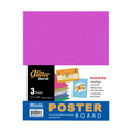 11" X 14" Glitter Poster Board,(3/Pack)
