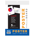 11 in. x 14 in. White Poster Board