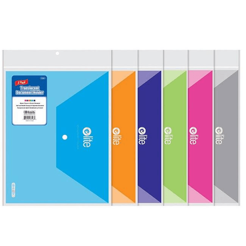 Clear Letter Size Document Holders (2/Pack)