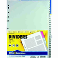 Index Dividers 1-31 Tabs A4 Size