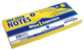 O1S Notes Yellow 3pk 51x38