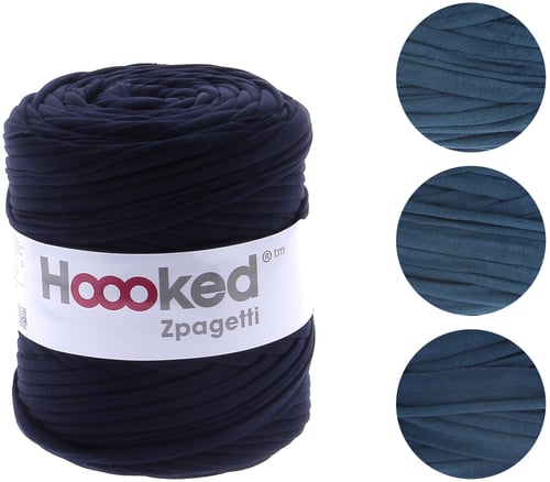 Hoooked Zpagetti Yarn-Sailor Blue - Dark Blue Shades