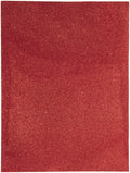 CousinDIY Glitter Foam Sheet 9"X12" 2mm-Red