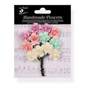 Little Birdie Catalina Paper Flowers 12/Pkg Fairy Garden