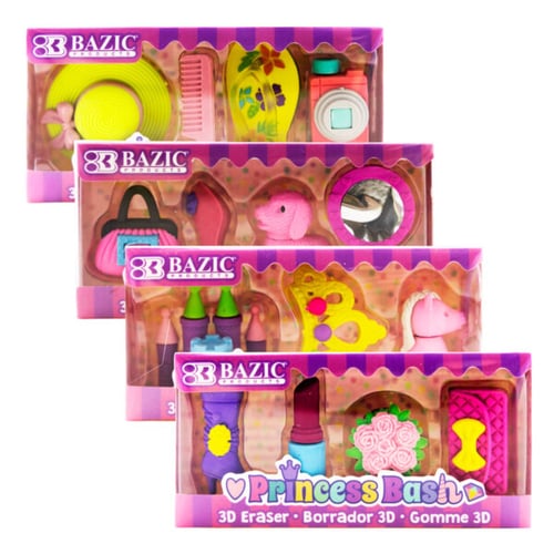 Princess Bash 3d Erasers