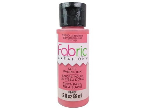 SOFT FABRIC INKS, 2 OZ.GRAPEFRUIT