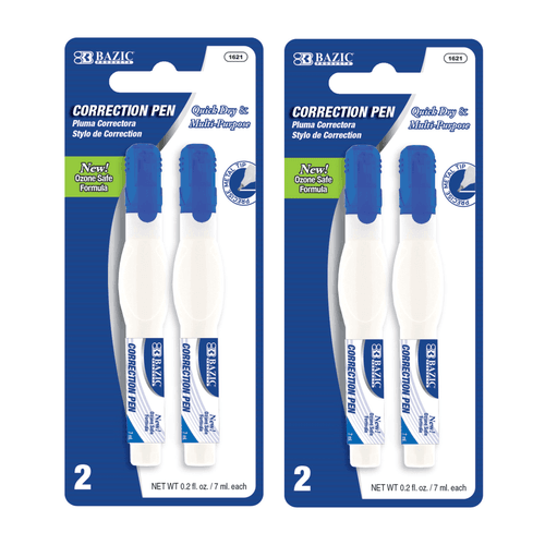 Bazic Correction Pen 2 pk
