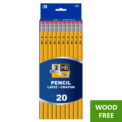 #2 Yellow Pencil (20/Pack)
