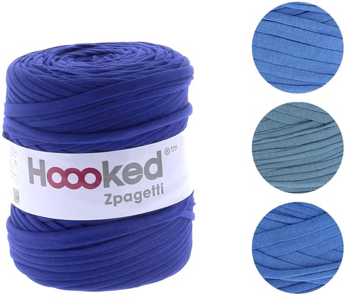 Hoooked Zpagetti Yarn-Ocean Blue - Mid Blue Shades