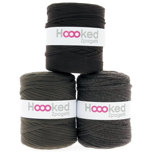 Hoooked Zpagetti Yarn- Brown shades