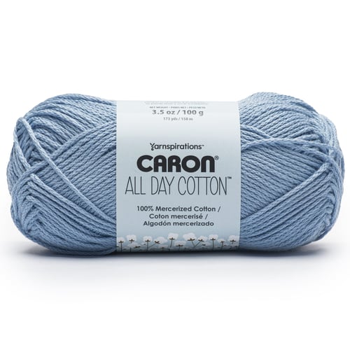 Caron All Day Cotton Yarn-Eyes Blue