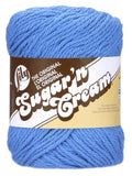 Lily Sugar'n Cream Yarn - Solids-Blueberry