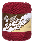 Lily Sugar'n Cream Yarn - Solids-Wine