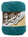 Lily Sugar'n Cream Yarn - Solids-Teal