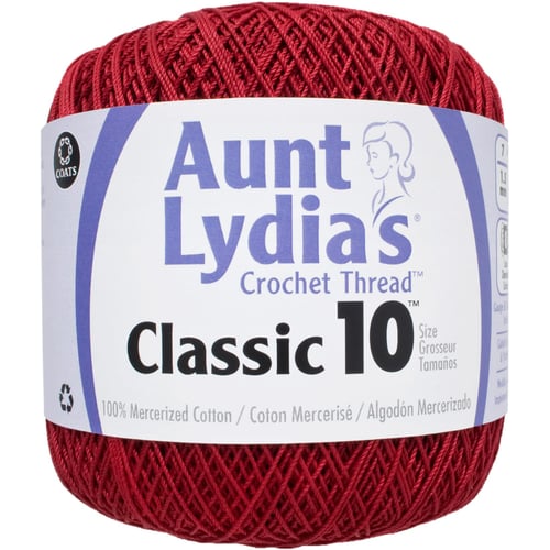 VICTRY RED-AUNT LYDIA CRO COTTN
