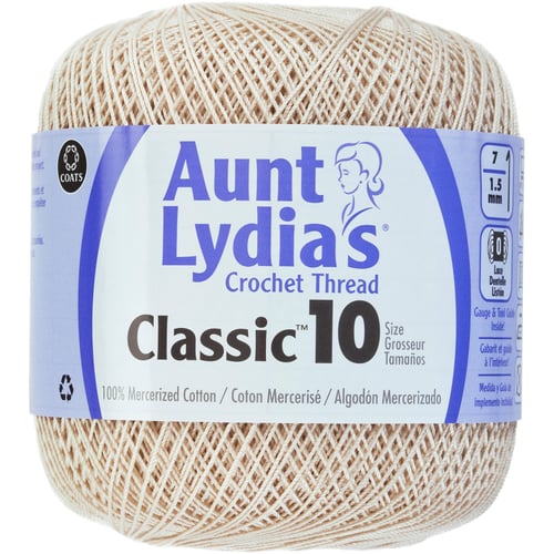 NATURAL   -AUNT LYDIA CRO COTTN