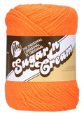 Lily Sugar'n Cream Yarn, HOT ORANGE