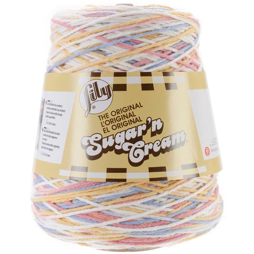Lily Sugar'n Cream Yarn Cones, KITCHEN BR