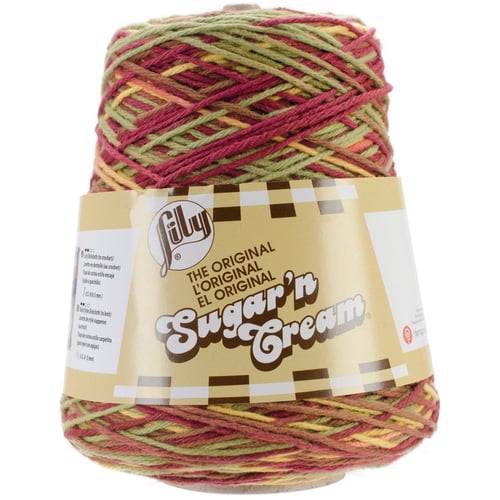 Lily Sugar'n Cream Yarn Cones, AUTUMN