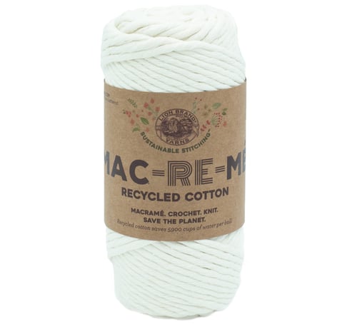 Lion Brand Mac-Re-Me Yarn-Natural