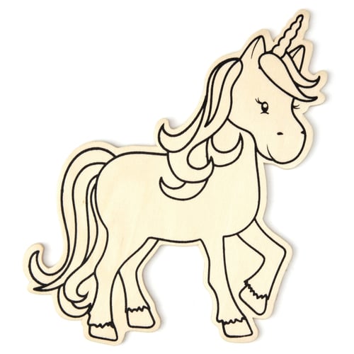 CousinDIY MDF Shape-Unicorn