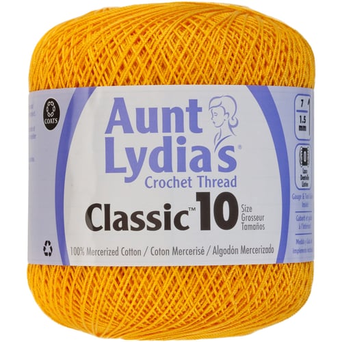 GOLDENROD -AUNT LYDIA CRO COTTN