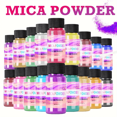 Mica Powder Pearlescent Epoxy Resin Color Pigments 1PC