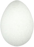 WHITE     -STYRO EGG 3.12"X2.25