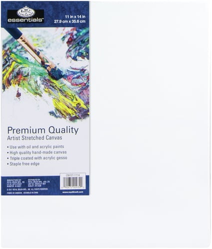 Royal Langnickel essentials(TM) Premium Stretched Canvas-11"X14"