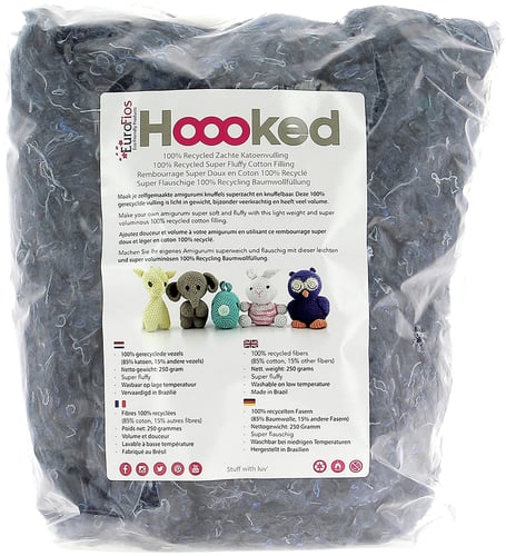 Hoooked Recycled Fluffy Cotton Filling-Storm