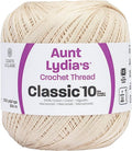 Aunt Lydia's Classic Crochet Thread Size 10 Value-Natural