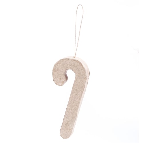 Little Birdie Paper Mache 1/Pkg-Big Candy Cane