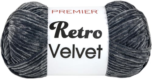 Premier Retro Velvet Yarn-Steel