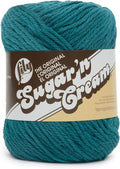 Lily Sugar'n Cream Yarn - Solids Super Size-Teal