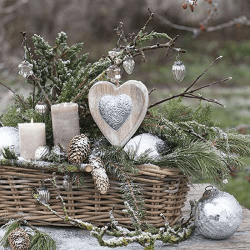 Napkin 33 Winter Arrangement  FSC Mix 20 PC