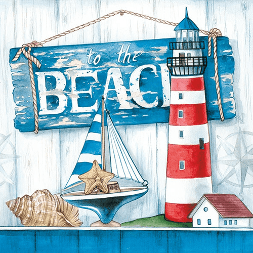 Napkin 33 To The Beach FSC Mix 20 PC