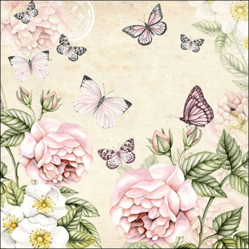 Napkin 33 Botanical Cream FSC Mix 20 PC