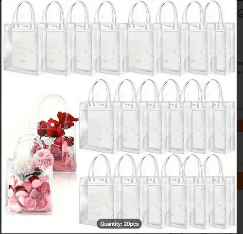 Clear Plastic Bags Clear Gift Bags, 1PC