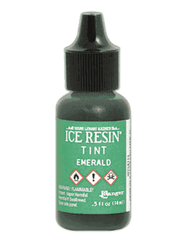 ICE RESIN TINT - EMERALD, 1/2OZ