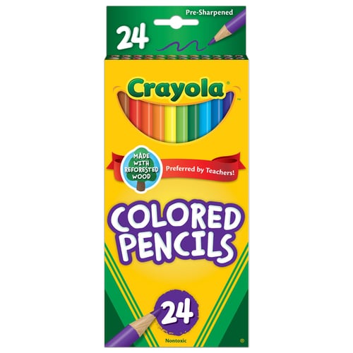 Crayola Colored Pencils-12/Pkg Long