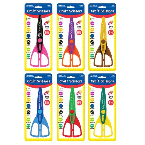 BAZIC 6 1/2" Craft Scissors