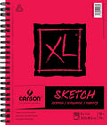 Canson Universal Spiral Sketch Book 9"X12"-100 Sheets