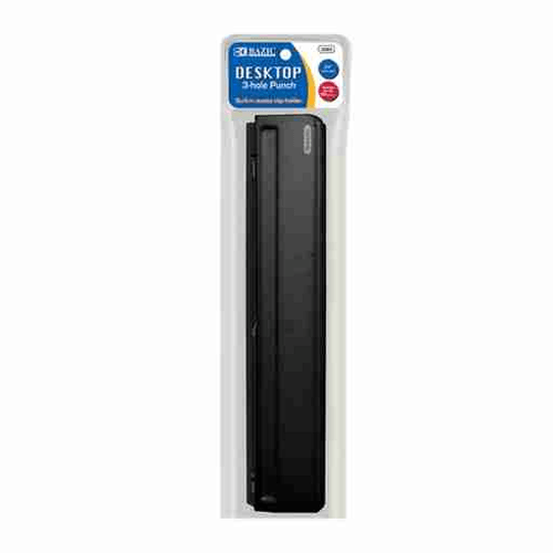 BAZIC Desktop 3-Hole Paper Punch