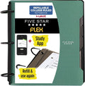 Five Star Flex Refillable Notebook + Study App,