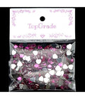 rhinestone sticker/hot pink