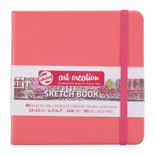 Talens Art Creation Sketchbook Coral 12 x 12 cm
