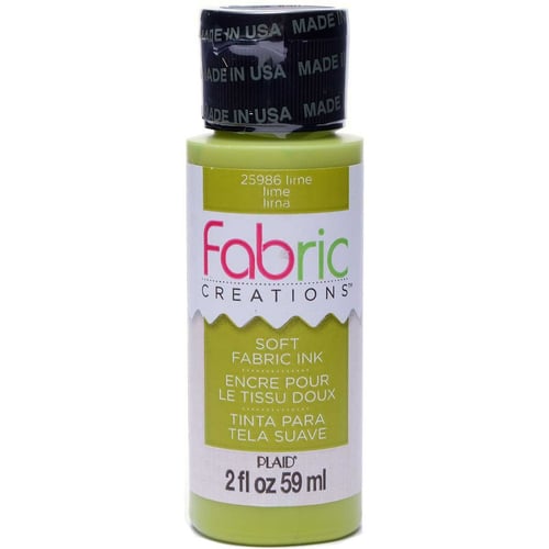 SOFT FABRIC INKS, 2 OZ.LIME