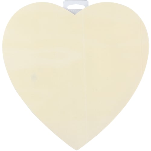 CousinDIY Unfinished Wood Shape-Heart